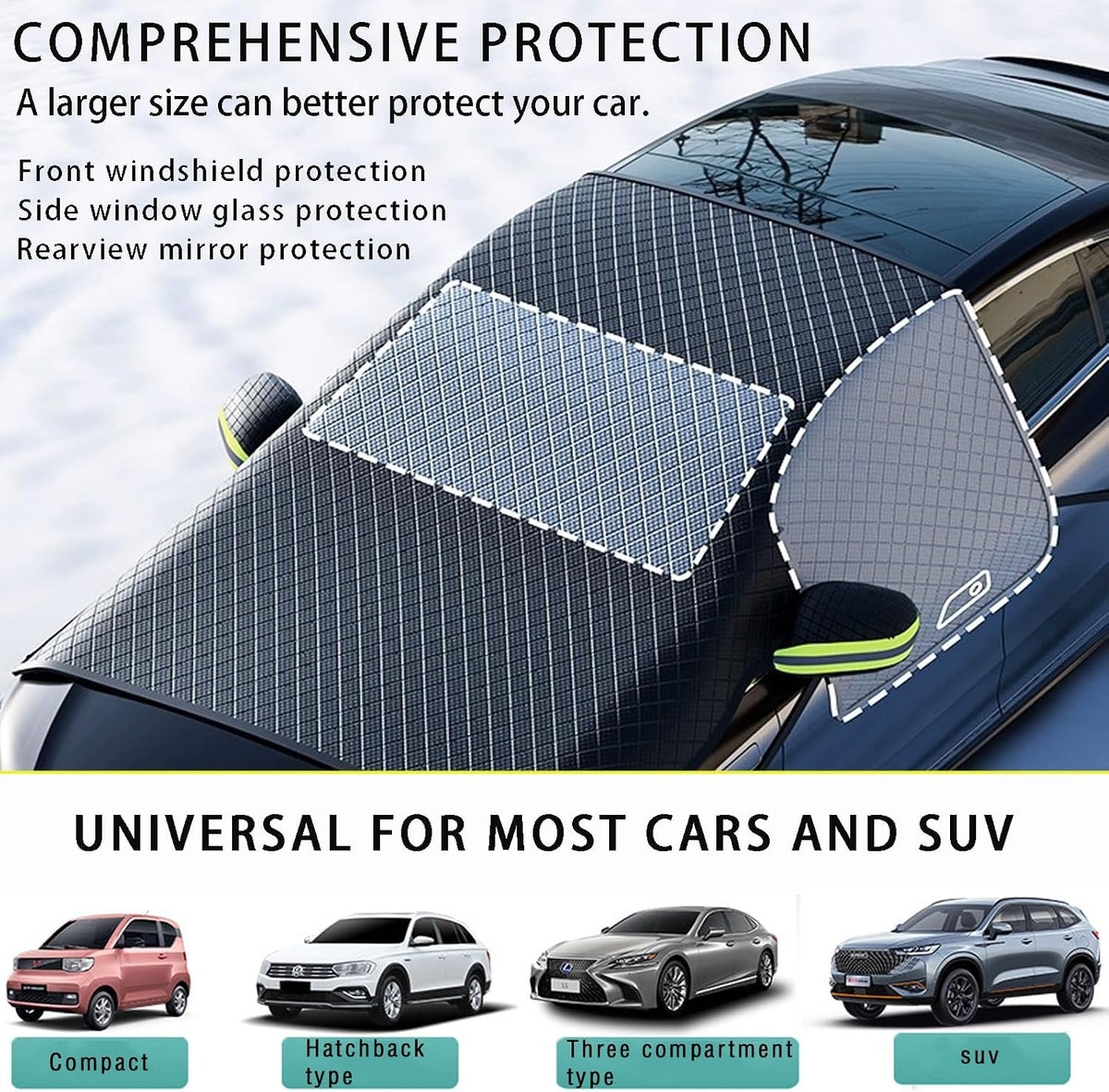 FrostGuard Windshield Cover Protector